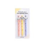 Pack de 3 stylos Mr. Wondeful Personnages Wonder