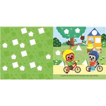 Timoté - 300 gommettes repositionnables - Les couleurs