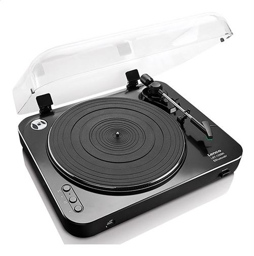 Tournedisque Lenco LBT-120BK Bluetooth 2.1+EDR Semi-automatique Noir 33/45 RPM - Image 3