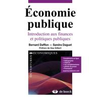 Economie publique : introduction aux finances et politiques publiques