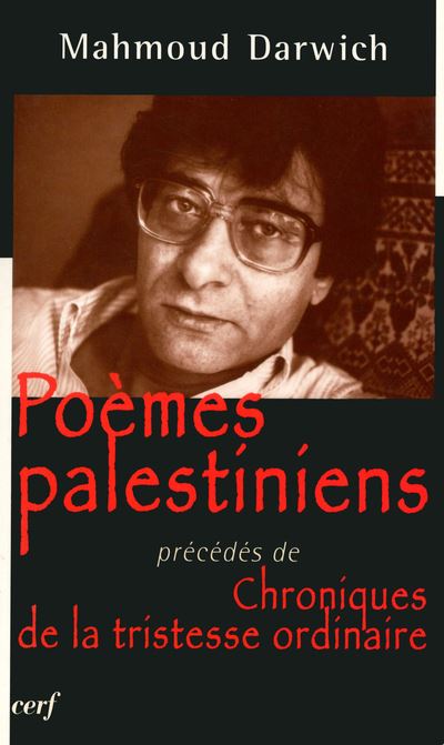 Poèmes palestiniens - Mahmoud Darwich - broché