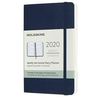 MOLESKIN AG0 SEM H POCHE SAPHIR SOUPLE