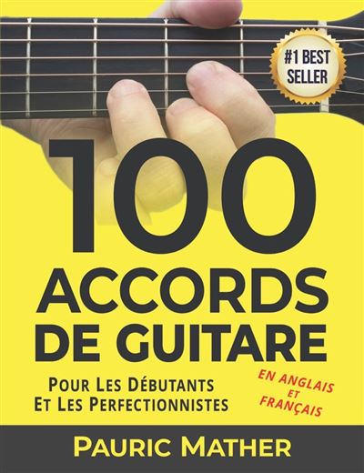 Livre sur les accords à la guitare - Excellente Aide - Guitare