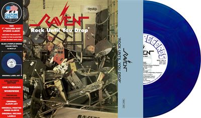 Rock Until You Drop Vinyle Bleu Marbré