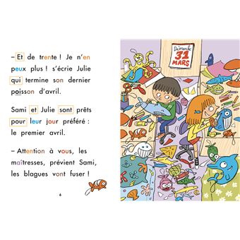 Sami et Julie- Spécial DYS (dyslexie) Poisson d'avril