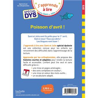 Sami et Julie- Spécial DYS (dyslexie) Poisson d'avril