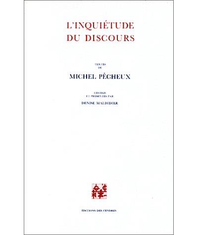 L'INQUIETUDE DU DISCOURS