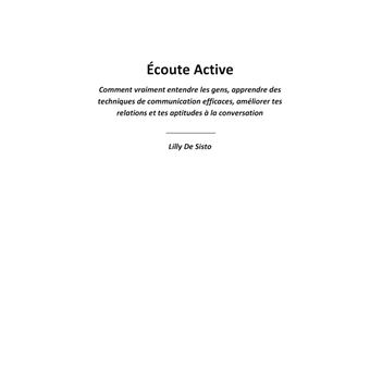 Écoute Active
