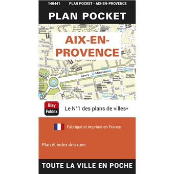 Aix-en-provence plan pocket