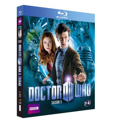 Coffret Doctor Who Intégrale de la Saison 5 Blu-ray