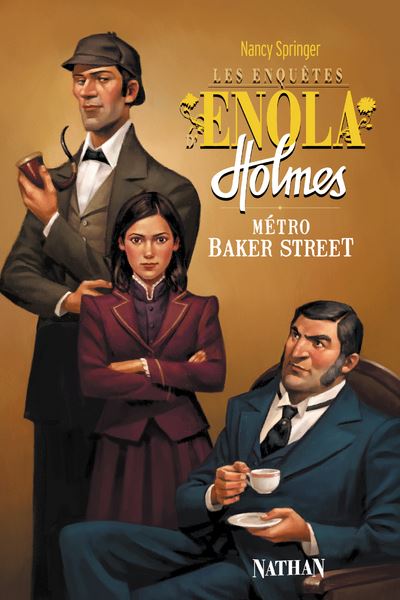 Les Enquêtes d'Enola Holmes 6: Métro Baker Street - Nancy Springer - Poche