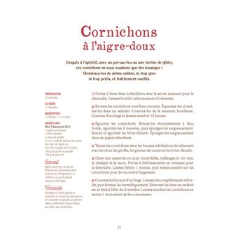 Conserves et bocaux à l'ancienne