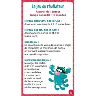 Les Incollables - Mes super jeux - Multiplications