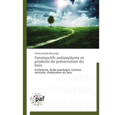Tensioactifs antioxydants et produits de préservation du bois