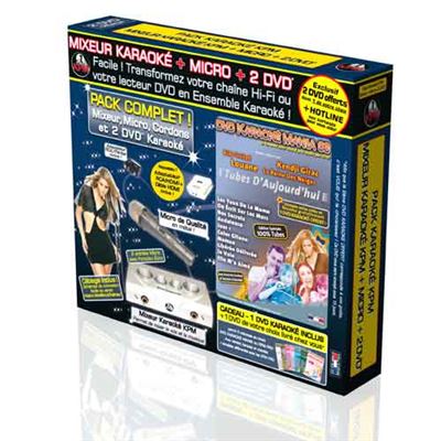 Pack Karaoké KPM Volume 3 DVD
