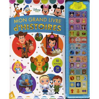 Disney baby mon grand livre histoire - 1
