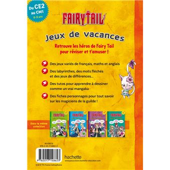 Fairy Tail - Jeux de vacances - Du CE2 au CM1