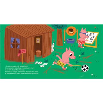 Les 3 petits cochons - livre Indestructible