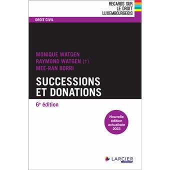 Successions et donations
