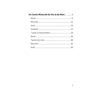 Un Conte Minecraft de Vie et de Mort