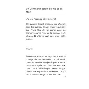 Un Conte Minecraft de Vie et de Mort