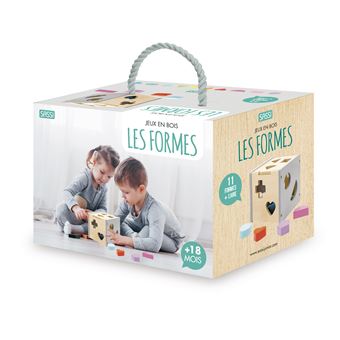 Jeux en bois - Les formes