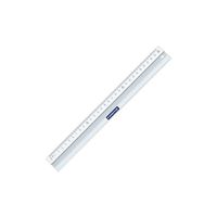 Staedtler Meetlat Metaal 30 cm Met Rubber