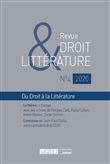 Revue Droit & Littérature n°4-2020