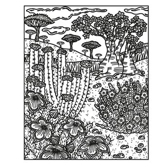 Les fleurs sauvages - La peinture magique