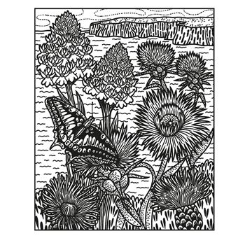 Les fleurs sauvages - La peinture magique