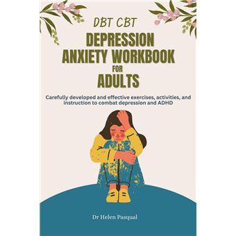 DBT CBT depression anxiety workbook for Adults Carefully developed and ...