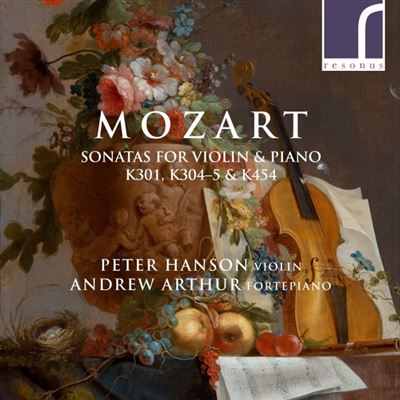 Sonatas For Violin And Piano, K. 301, K. 304 - 5 And K. 454