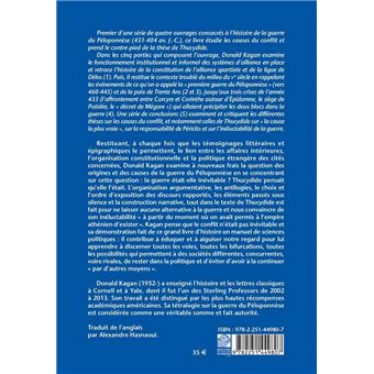 Le Déclenchement de la guerre du Péloponnèse