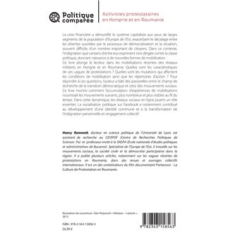 Activistes protestataires en Hongrie et en Roumanie