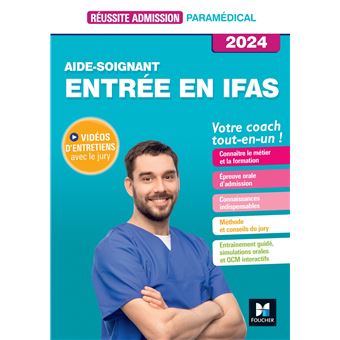 Réussite admission Entrée en IFAS - Aide-soignant 2024