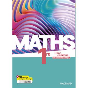 Maths 1re Enseignement scientifique (2023) - Manuel élève