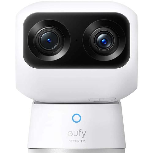 Caméra de surveillance Eufy S350 Dual Lens 2K Blanc