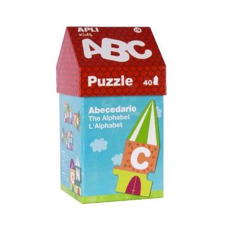 Puzzle 40 pièces Maisonnette ABC Apli Kids