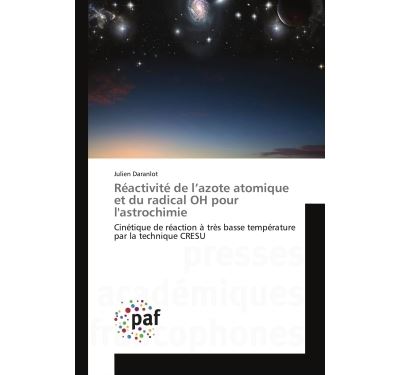 Reactivite de l'azote atomique et du radical oh pour l'astro