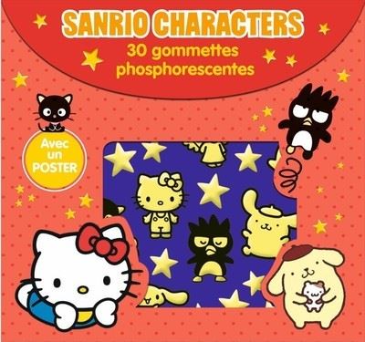 Sanrio characters gommettes phosphorescentes