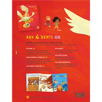 Aux 4 Vents (NE) - Cahier d´exercices 1 GS