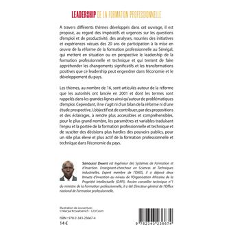 Leadership de la formation professionnelle