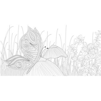 La forêt enchantée - Dessins à colorier