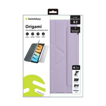 Etui folio Switcheasy Origami pour Ipad Mini 8.3' 2021 Violet