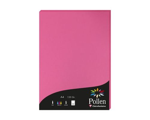 Etui de 50 feuilles A4 Pollen Fuchsia