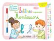 Les livres-ardoises - Mes lettres rugueuses Montessori