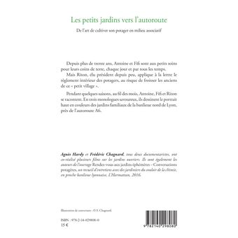 Les petits jardins vers l'autoroute