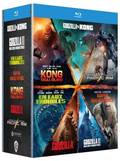 Coffret Grands monstres 7 Films Blu-ray