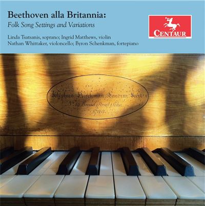 Beethoven Alla Brittania Folk Song Settings an Variations