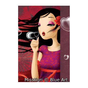 Carnet aimanté Misstigri - Valentine